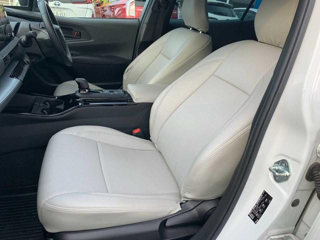 プリウス Ｘ　ワンオーナー　禁煙　モデリスタＡＷ　ナビ　フルセグ　Ｂｌｕｅｔｏｏｔｈ　バックモニター　前後ドラレコ　レーダークルーズ　ＥＴＣ　レーダー探知機　ＢＳＭ　ＡＣ１００Ｖ　レザー調シートカバー　オートＨＢ（57枚目）