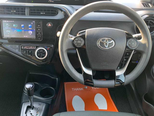 アクア Sスタイルブラック 禁煙 ナビ フルセグ Bluetooth バックモニター ドラレコ セーフティセンス 車線逸脱防止 オートハイビーム ETC チルトステア プッシュスタート 電格ミラー WSRS ISO FIX(10枚目)