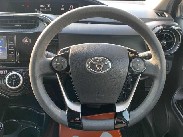 アクア Sスタイルブラック 禁煙 ナビ フルセグ Bluetooth バックモニター ドラレコ セーフティセンス 車線逸脱防止 オートハイビーム ETC チルトステア プッシュスタート 電格ミラー WSRS ISO FIX(11枚目)