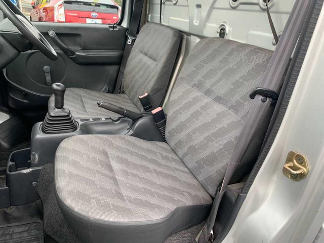 キャリイトラック ＫＣ　ワンオーナー　５速ミッション　エアコン　三方開　室内灯　純正ラジオ　ラバーフロアマット　ゲートプロテクター　シガーソケット　サンバイザー　間欠ワイパー　デフロスター　取説・保証書　積載量３５０ｋｇ（34枚目）