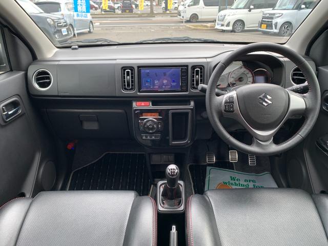 アルトワークス ベースグレード　純正ナビ　フルセグＴＶ　Ｂｌｕｅｔｏｏｔｈ　バックカメラ　ＥＴＣ　オートライト　オートエアコン　ドライブレコーダー　スマートキー　レカロシート　レザー調シートカバー　ＨＩＤヘッド　タイミングチェーン（9枚目）