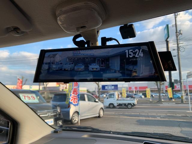 アルト Ｆ　外品ナビテレビ　Ｂｌｕｅｔｏｏｔｈ　ＥＴＣ　バックモニター機能付き前後ドライブレコーダー　フロアマット　ドアバイザー　タイミングチェーンエンジン　下取車（12枚目）