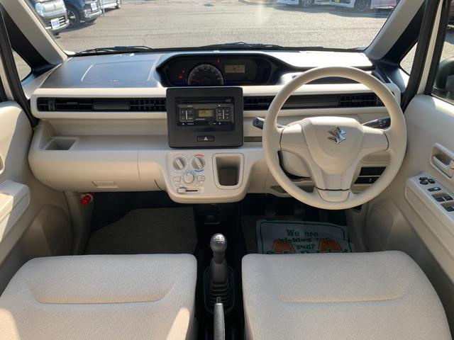 ワゴンＲ ＦＡ　５速マニュアル　純正オーディオ　ＡＵＸ入力　キーレス　電動格納ドアミラー　横滑り防止装置　フロアマット　ドアバイザー　タイミングチェーンエンジン　走行３１２００ｋｍ（9枚目）