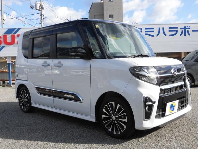 タント カスタムＲＳセレクション　純正ディスプレイオーディオ　ナビ＆ＴＶ　ＥＴＣ　ドラレコ　バックカメラ　運転席＆助手席シートヒーター　ＴＶキャンセラー　両側電動パワースライドドア　衝突時被害低減ブレーキ（3枚目）