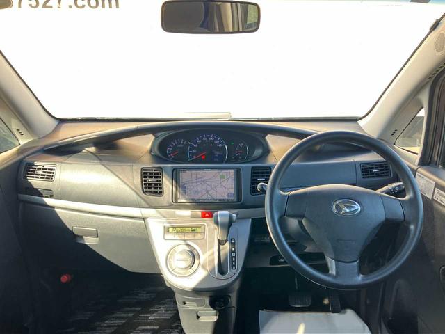 ムーヴ カスタム　Ｘ　エアコン　パワーステアリング　パワーウインドウ　運転席エアバッグ　助手席エアバッグ　ＡＢＳ　スマートキー　電動格納ミラー　ＨＩＤ　ＥＴＣ　１４インチアルミ　ＨＤＤナビ　フルセグ　ＣＤ　ＤＶＤ再生（6枚目）