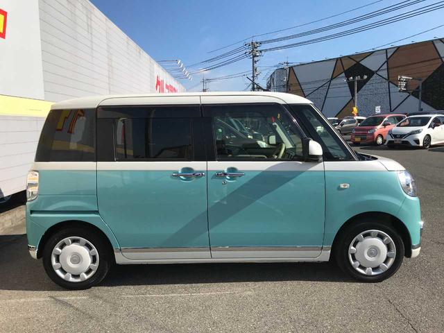 ムーヴキャンバス Ｇメイクアップリミテッド　ＳＡＩＩＩ　ドライブレコーダー　衝突被害軽減システム　全周囲カメラ　ＬＥＤヘッドランプ　オートマチックハイビーム　ＥＴＣ　両側電動スライドドア　スマートキー　電動格納ミラー　ディスプレイオーディオ　ＤＶＤ再生（30枚目）