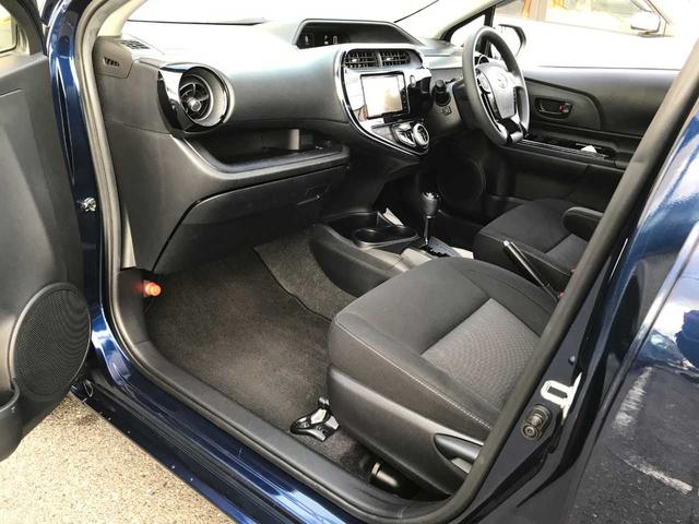 アクア Ｓスタイルブラック　衝突被害軽減システム　全周囲カメラ　ＥＳＣ　クリアランスソナー　ＬＥＤヘッドランプ　オートライト　スマートキー　メモリーナビ　フルセグ　ＣＤ　ＤＶＤ再生　Ｂｌｕｅｔｏｏｔｈ接続　禁煙車　ワンオーナー（40枚目）