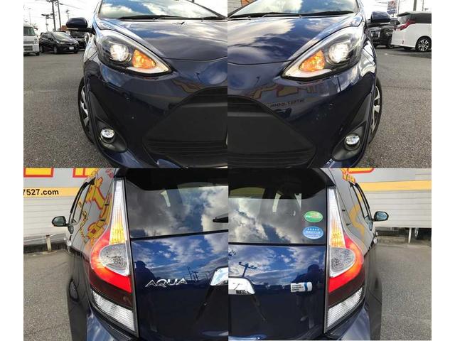 アクア Ｓスタイルブラック　衝突被害軽減システム　全周囲カメラ　ＥＳＣ　クリアランスソナー　ＬＥＤヘッドランプ　オートライト　スマートキー　メモリーナビ　フルセグ　ＣＤ　ＤＶＤ再生　Ｂｌｕｅｔｏｏｔｈ接続　禁煙車　ワンオーナー（73枚目）