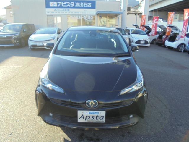 プリウス Sツーリングセレクション 1オーナー 7インチSDナビフルセグTV バックカメラ 前後ドライブレコーダー ETC 17インチアルミ スマートエントリー 走行30,258km 車検整備付(9枚目)