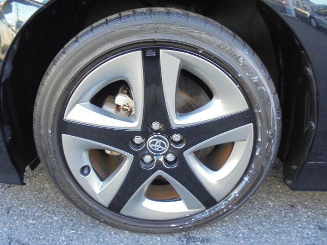 プリウス Sツーリングセレクション 1オーナー 7インチSDナビフルセグTV バックカメラ 前後ドライブレコーダー ETC 17インチアルミ スマートエントリー 走行30,258km 車検整備付(12枚目)