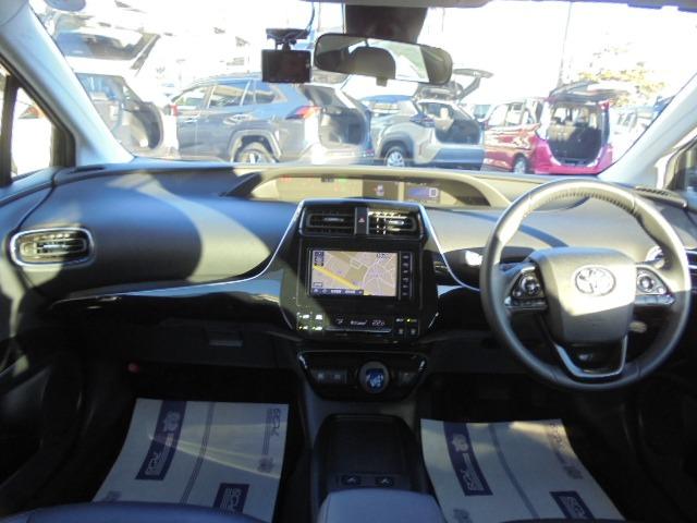 プリウス Sツーリングセレクション 1オーナー 7インチSDナビフルセグTV バックカメラ 前後ドライブレコーダー ETC 17インチアルミ スマートエントリー 走行30,258km 車検整備付(22枚目)