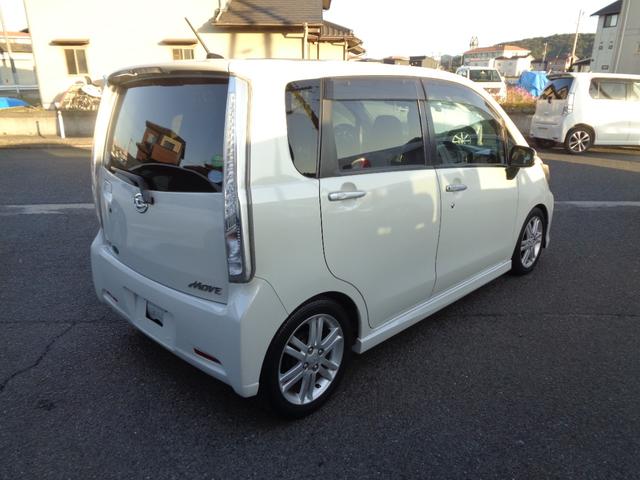 ムーヴ カスタム RS ターボ プチローダウン 地デジナビ スマートキー ETC(6枚目)