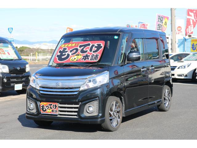 スペーシアカスタム XS 1年保証 両側電動スライドドア SDナビ フルセグTV Bluetooth HIDヘッドライト アイドリングストップ 純正15インチアルミホイール オートエアコン ETC ドライブレコーダー ETC(7枚目)