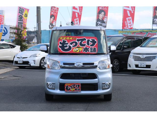 タント Ｘターボ　ＳＡＩＩ　１年保証　ターボ　片側電動スライドドア　スマートアシスト２　エコアイドル　１４インチアルミホイール　プッシュスタート　オートライト　メモリーナビ　ワンセグＴＶ　ステアリングリモコン　バックカメラ（8枚目）