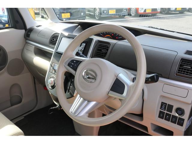 タント Ｘターボ　ＳＡＩＩ　１年保証　ターボ　片側電動スライドドア　スマートアシスト２　エコアイドル　１４インチアルミホイール　プッシュスタート　オートライト　メモリーナビ　ワンセグＴＶ　ステアリングリモコン　バックカメラ（10枚目）