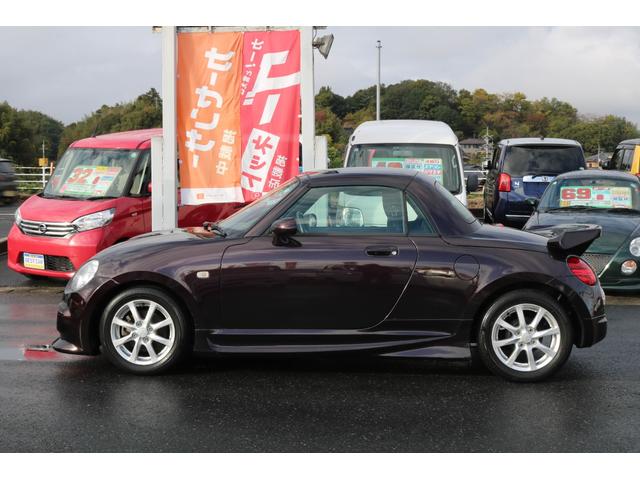 コペン アクティブトップ　電動ルーフ　４ＡＴ　ＭＴモード付　ターボ　ブーストメーター　ＥＣＵコントローラー　ＨＩＤヘッドライト　１４インチアルミホイール　外品エアロウィング　キーレス　ＳＤナビ　ワンセグＴＶ　ＣＤ再生　ＥＴＣ（28枚目）