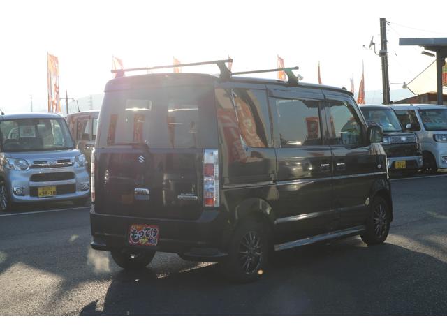 エブリイワゴン PZターボ 1年保証 片側電動スライドドア ターボ 4WD 4AT キーレス 13インチアルミホイール オートエアコン リアヒーター ETC ルーフキャリア ETC(25枚目)