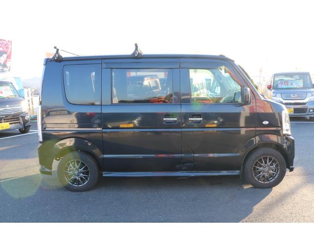 エブリイワゴン PZターボ 1年保証 片側電動スライドドア ターボ 4WD 4AT キーレス 13インチアルミホイール オートエアコン リアヒーター ETC ルーフキャリア ETC(26枚目)