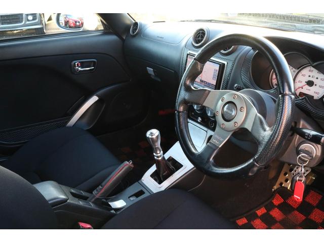 コペン アクティブトップ ターボ 電動オープン 5MT 社外MOMOステアリング SHOWATUNINGアブソーバー/スプリング ENKEI15インチアルミ 社外エアクリーナー タワーバー 社外ブローオフバルブ ターボタイマー(9枚目)