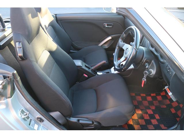 コペン アクティブトップ ターボ 電動オープン 5MT 社外MOMOステアリング SHOWATUNINGアブソーバー/スプリング ENKEI15インチアルミ 社外エアクリーナー タワーバー 社外ブローオフバルブ ターボタイマー(19枚目)