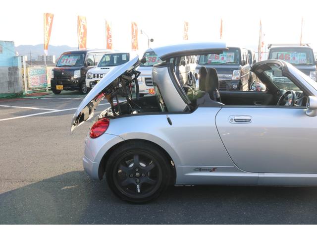 コペン アクティブトップ ターボ 電動オープン 5MT 社外MOMOステアリング SHOWATUNINGアブソーバー/スプリング ENKEI15インチアルミ 社外エアクリーナー タワーバー 社外ブローオフバルブ ターボタイマー(23枚目)