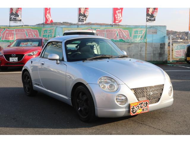 コペン アクティブトップ ターボ 電動オープン 5MT 社外MOMOステアリング SHOWATUNINGアブソーバー/スプリング ENKEI15インチアルミ 社外エアクリーナー タワーバー 社外ブローオフバルブ ターボタイマー(29枚目)