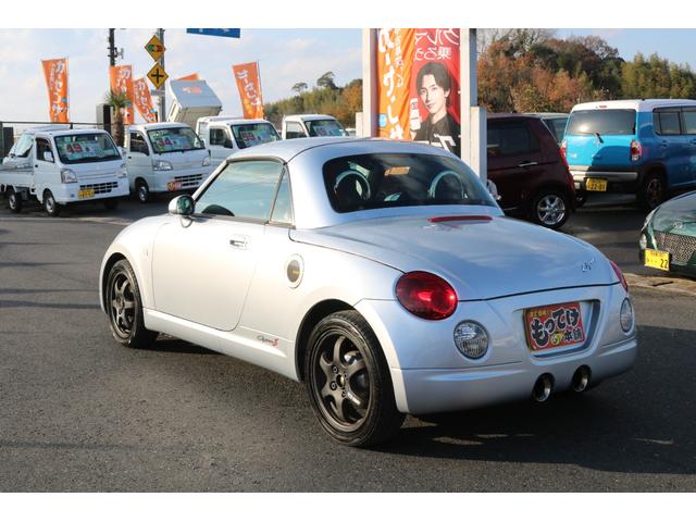 コペン アクティブトップ ターボ 電動オープン 5MT 社外MOMOステアリング SHOWATUNINGアブソーバー/スプリング ENKEI15インチアルミ 社外エアクリーナー タワーバー 社外ブローオフバルブ ターボタイマー(32枚目)