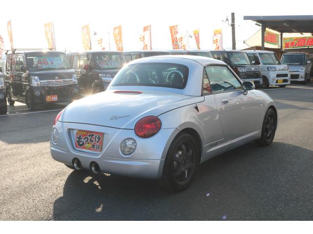 コペン アクティブトップ ターボ 電動オープン 5MT 社外MOMOステアリング SHOWATUNINGアブソーバー/スプリング ENKEI15インチアルミ 社外エアクリーナー タワーバー 社外ブローオフバルブ ターボタイマー(34枚目)