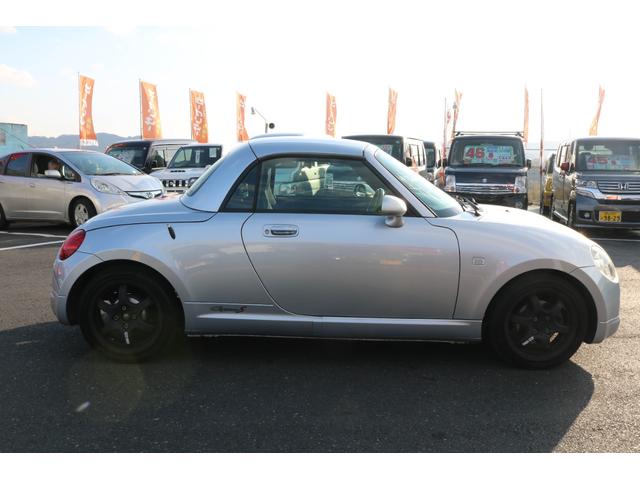 コペン アクティブトップ ターボ 電動オープン 5MT 社外MOMOステアリング SHOWATUNINGアブソーバー/スプリング ENKEI15インチアルミ 社外エアクリーナー タワーバー 社外ブローオフバルブ ターボタイマー(35枚目)