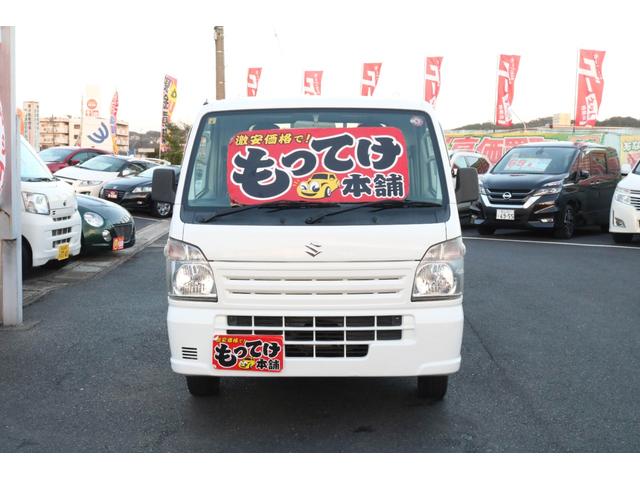 キャリイトラック ＫＣエアコン・パワステ　１年保証　４ＷＤ　３速ＡＴ　エアコン　パワーステアリング　３方開（6枚目）