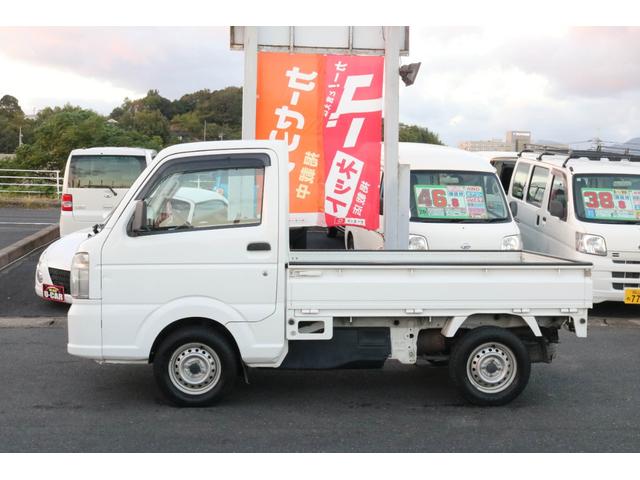 キャリイトラック ＫＣエアコン・パワステ　１年保証　４ＷＤ　３速ＡＴ　エアコン　パワーステアリング　３方開（25枚目）