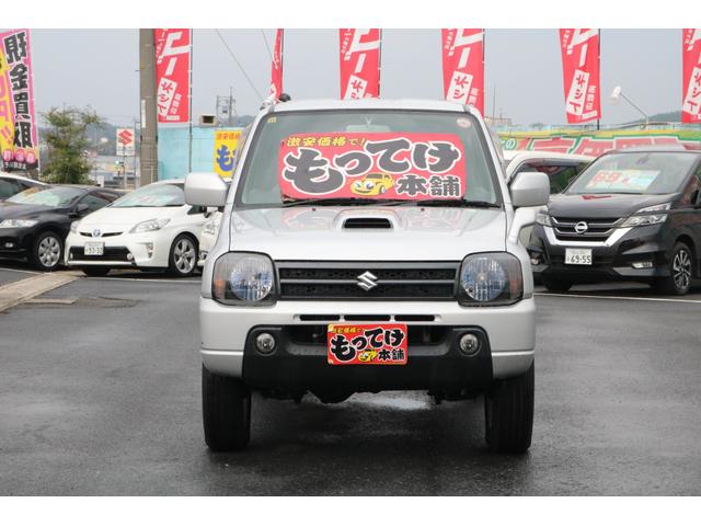 ジムニー ＸＣ　５ＭＴ　４ＷＤ　ターボ　キーレス　純正１６インチアルミホイール　エアコン　パワーウィンドウ　フォグランプ　車検整備付（7枚目）