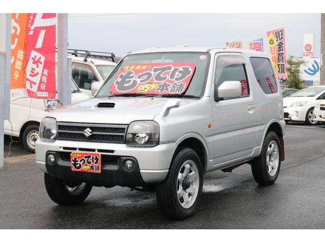 ジムニー ＸＣ　５ＭＴ　４ＷＤ　ターボ　キーレス　純正１６インチアルミホイール　エアコン　パワーウィンドウ　フォグランプ　車検整備付（8枚目）