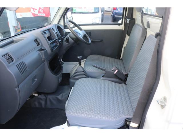 ハイゼットトラック 1年保証 4WD 5MT エアコン パワステ パートタイム4WD 荷台3方開 車検整備付(17枚目)