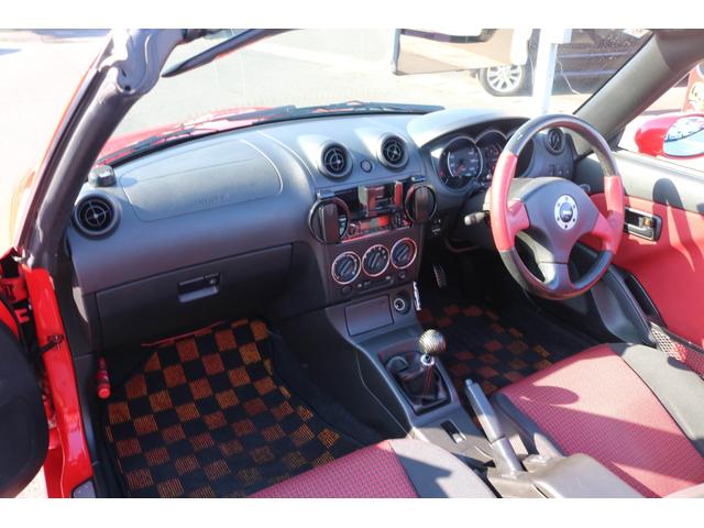 コペン アクティブトップ　５ＭＴ　電動オープン　純正レカロシート　Ｄスポーツマフラー　ＨＩＤライト　フォグランプ　ＳＤナビゲーション　ＣＤデッキ　ワンセグＴＶ　ドライブレコーダー　１５インチアルミホイール　シートヒーター（2枚目）