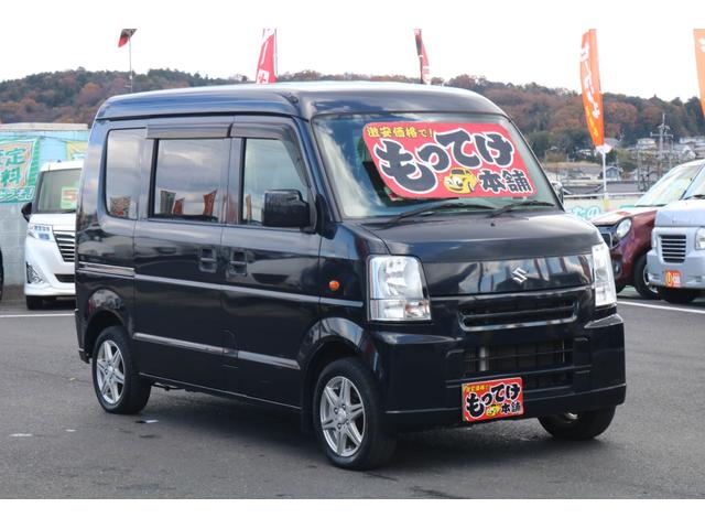 エブリイ ジョインターボ　４ＷＤ　５ＭＴ　ターボ　ハイルーフ　走行距離約５．５万ｋｍ　社外１３インチアルミホイール　両側スライドドア　エアコン　パワーウィンドウ　パワーステアリング（5枚目）