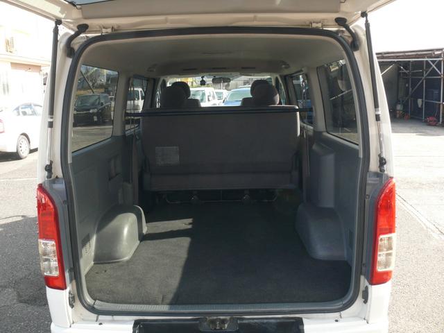 ハイエースバン ロングスーパーGL 4WD ディーゼル キーレス 社外ナビTV バックモニター ローダウン 社外テール 社外16インチAW ドラレコ ETC タイミングベルト交換済(24枚目)