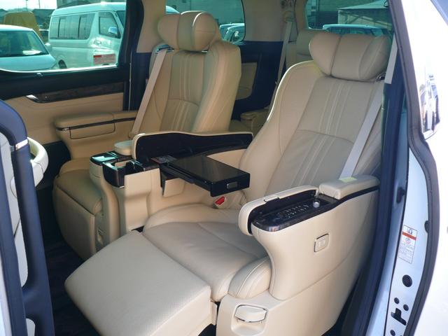 アルファードハイブリッド エグゼクティブラウンジ キーフリー プッシュスタート トヨタセーフティセンス 本革ベージュシート 全方位カメラ 純正ナビTV 後席天井モニター デジタルインナーミラー ドラレコ ETC モデリスタエアロ 両側パワスラ(39枚目)