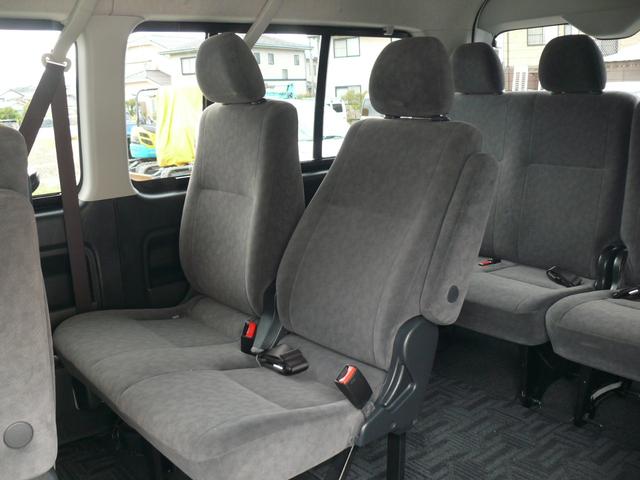 ハイエースワゴン ＧＬ　４ＷＤ　キーレス　ＨＩＤヘッドライト　パワースライドドア　１０人乗　純正ナビＴＶ　バックカメラ　社外１６インチＡＷ　ホワイトレタータイヤ　ＥＴＣ（34枚目）