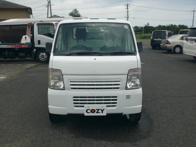 KC パートタイム4WD エアコン パワステ タイミングチェーンエンジン 全塗装済み(2枚目)