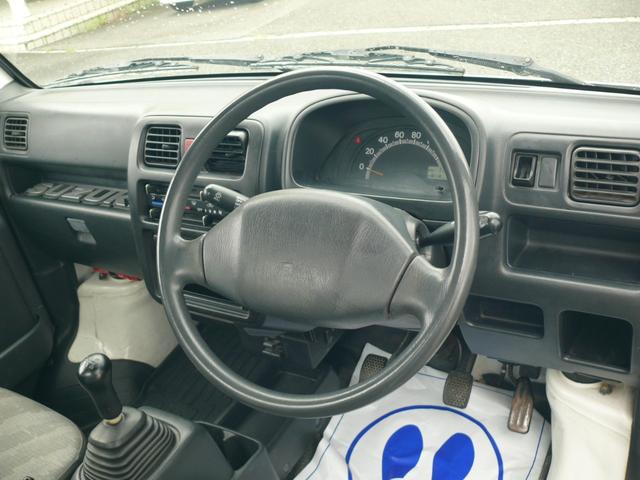 KC パートタイム4WD エアコン パワステ タイミングチェーンエンジン 全塗装済み(10枚目)