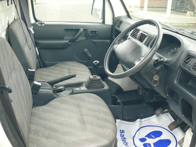 KC パートタイム4WD エアコン パワステ タイミングチェーンエンジン 全塗装済み(11枚目)