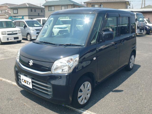 スペーシア Ｇ　キーフリー　プッシュスタート　社外ＳＤナビＴＶ　ブルートゥース対応ナビ　運転席シートヒーター　アイドリングストップ　ＥＴＣ（9枚目）