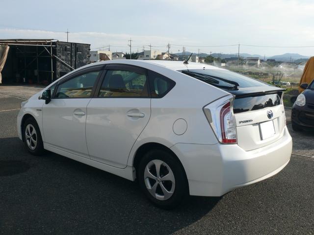 プリウス S キーフリー プッシュスタート 社外ナビTV ブルートゥース対応ナビ バックカメラ ETC 純正15インチAW HIDヘッドライト(7枚目)