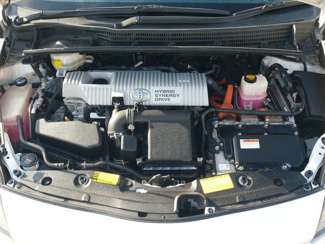 プリウス S キーフリー プッシュスタート 社外ナビTV ブルートゥース対応ナビ バックカメラ ETC 純正15インチAW HIDヘッドライト(33枚目)