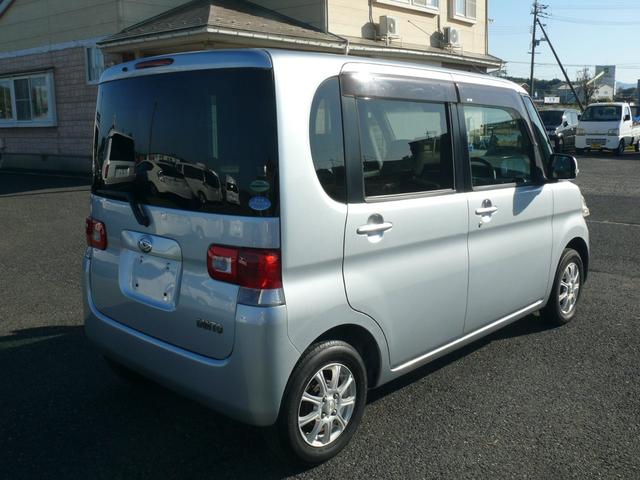 タント Ｘ４ＷＤセレクション　４ＷＤ　キーフリー　社外１３インチＡＷ　左後パワースライドドア　純正ＣＤデッキ　プライバシーガラス　タイミングチェーンエンジン（5枚目）