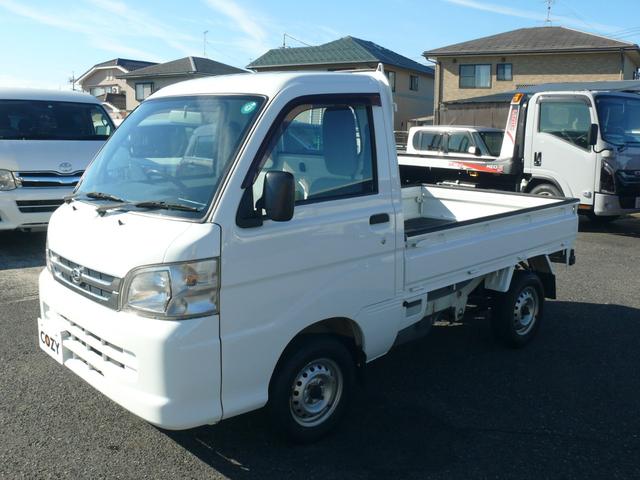 ハイゼットトラック エアコン・パワステスペシャルＶＳ　エアコン　パワステ　５速ミッション　パートタイム４ＷＤ　タイミングチェーンエンジン　純正ラジオ　同色全塗装済（9枚目）