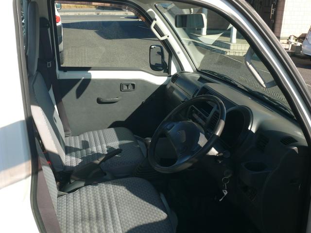 ハイゼットトラック エアコン・パワステスペシャルＶＳ　エアコン　パワステ　５速ミッション　パートタイム４ＷＤ　タイミングチェーンエンジン　純正ラジオ　同色全塗装済（17枚目）