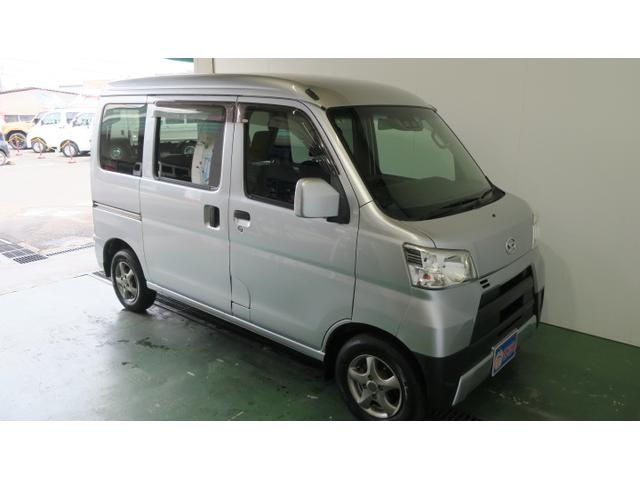ハイゼットカーゴ 　４ＷＤ　ＡＴ車　テレビ／ナビ　バックカメラ　キ－レスエントリー　エアコン　パワステ　パワ－ウインドウ　エアバッグ　電動格納式ミラー　社外アルミホイール　ＡＢＳ（6枚目）