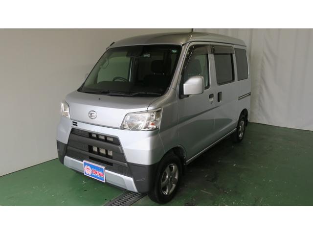 ハイゼットカーゴ 　４ＷＤ　ＡＴ車　テレビ／ナビ　バックカメラ　キ－レスエントリー　エアコン　パワステ　パワ－ウインドウ　エアバッグ　電動格納式ミラー　社外アルミホイール　ＡＢＳ（7枚目）